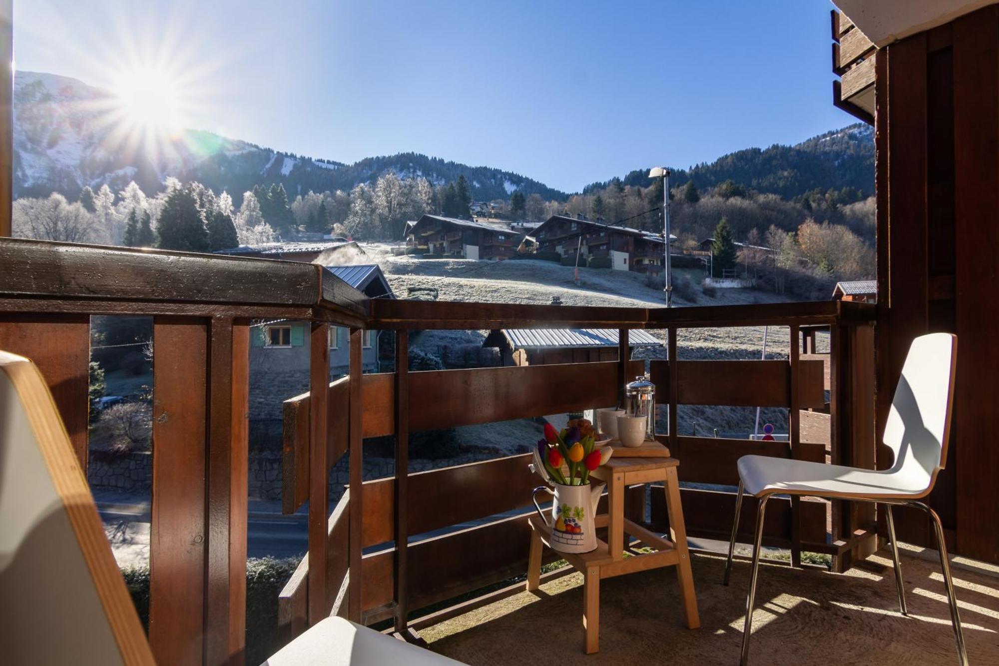 Residence Le Prarion 24A Ski In- Ski Out - Happy Rentals Les Houches Exterior foto