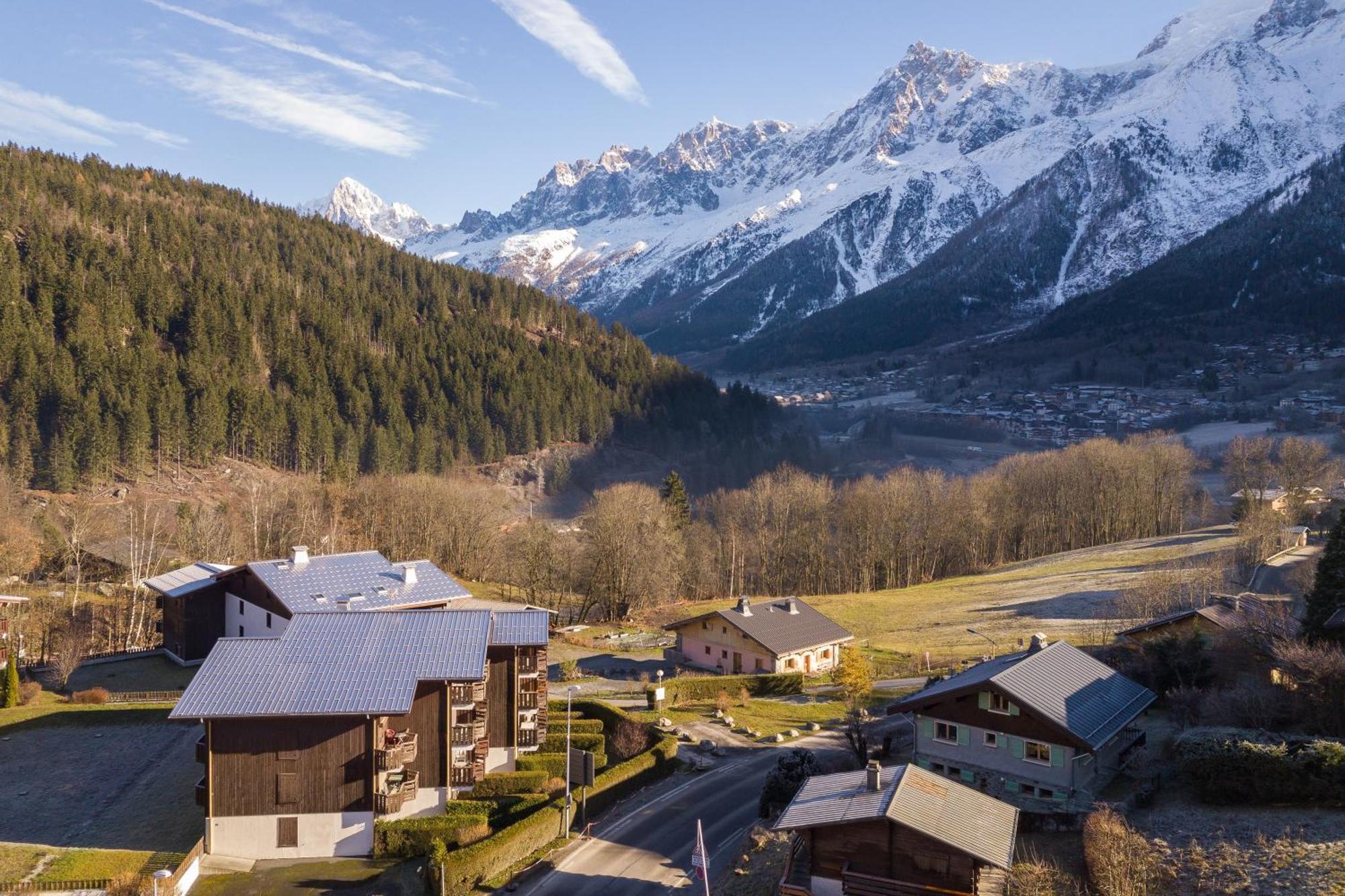 Residence Le Prarion 24A Ski In- Ski Out - Happy Rentals Les Houches Exterior foto